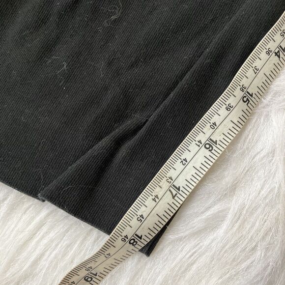 George Dress Pants Sz 10 London Fit Flat Front Womens Black Polyester Blend - Picture 9 of 10